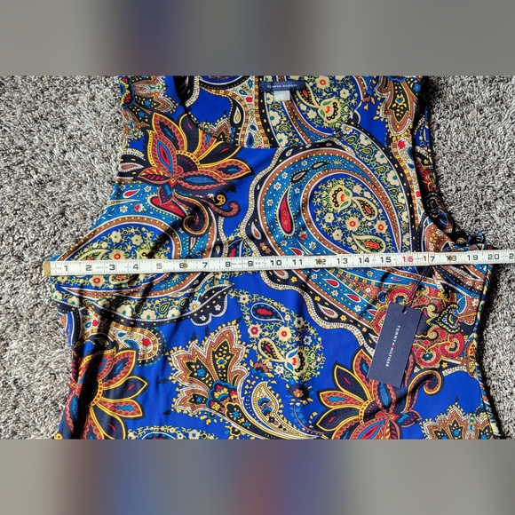 Tommy Hilfiger Sleeveless Paisley Midi Dress - Picture 6 of 7